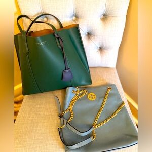 💚💙Two for $200- Tory Burch Spring Swing Bag & Tote 💙💚